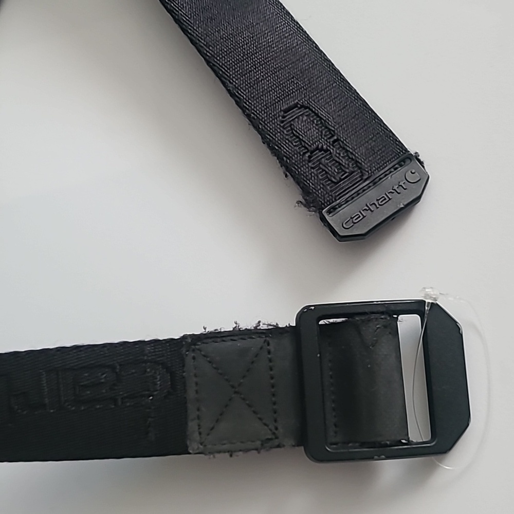 Carhartt Black Strap with Logo Detail Mens M